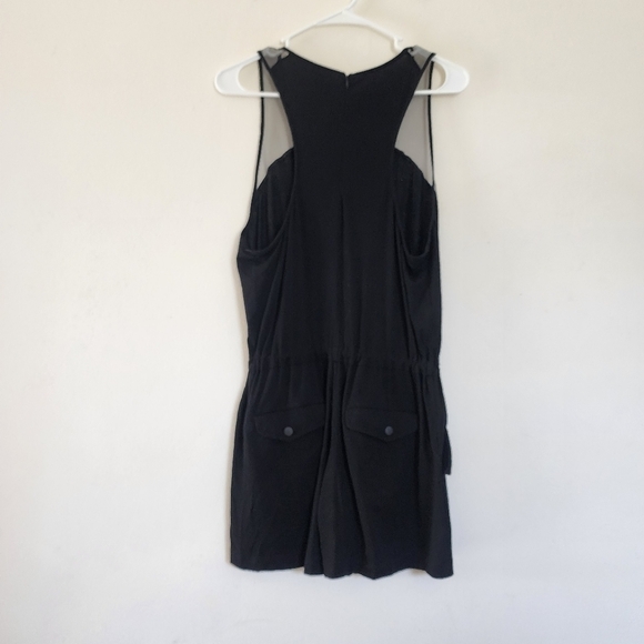 rag & bone lyocell/ silk combo sleeveless romper size 2 - Picture 2 of 7